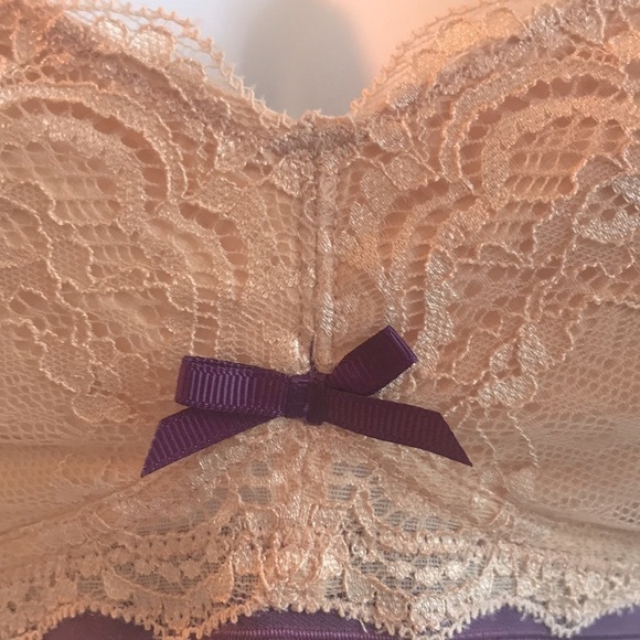 NWT Lolofly Maternity Soft All Over Lace Nursing Bra Size 34D - Picture 8 of 15